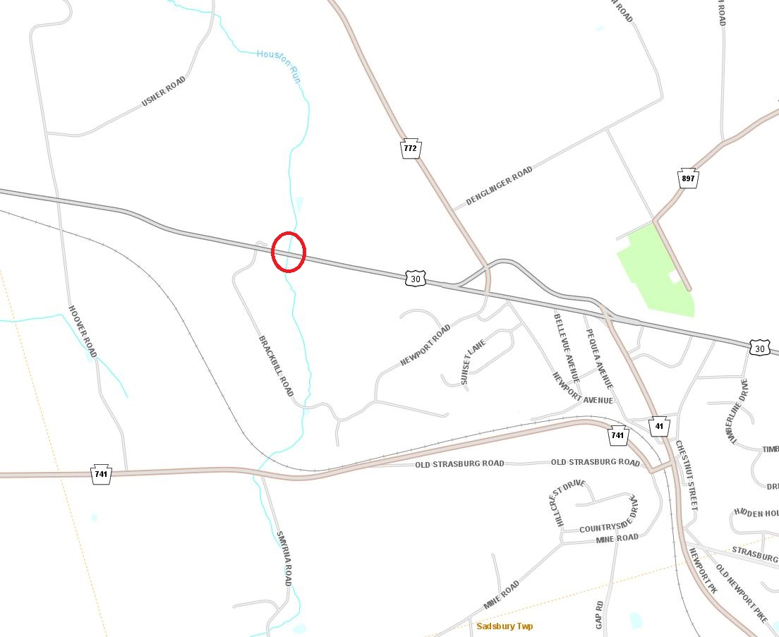 Traffic to be Shifted Tomorrow Night at Box Culvert Project on Route 30 in Lancaster County